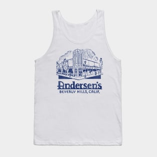 Retro Defunct Andersen's Restaurant Beverly Hills Tank Top